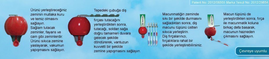 Macunmatik, pratik diş macunu otomatı ve yeni nesil diş macunu sıkacağıdır.